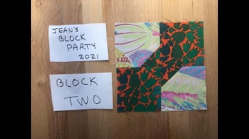 QUILT BLOCK TWO ~ FREE and FUN! Jean