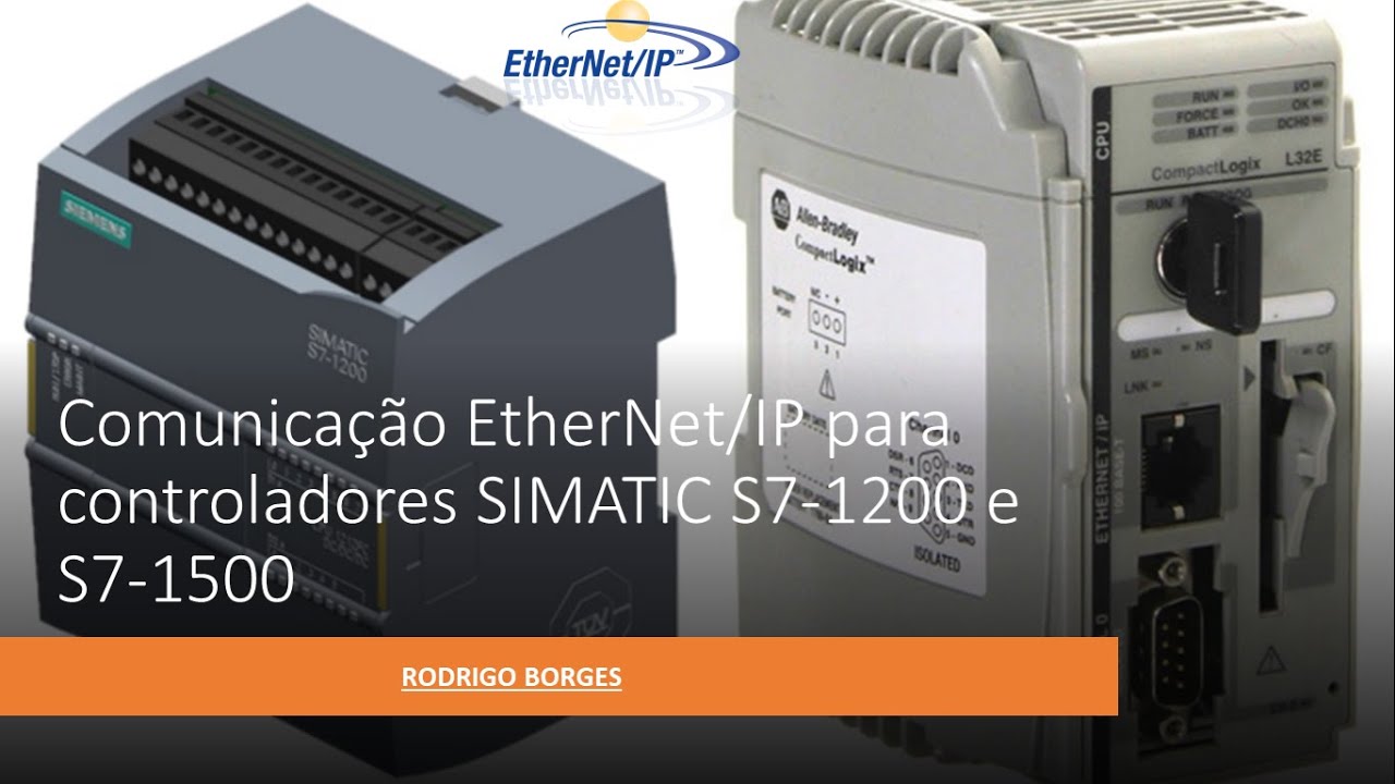 Comunicação EtherNet/IP para controladores SIMATIC S7-1200 e S7-1500 ...
