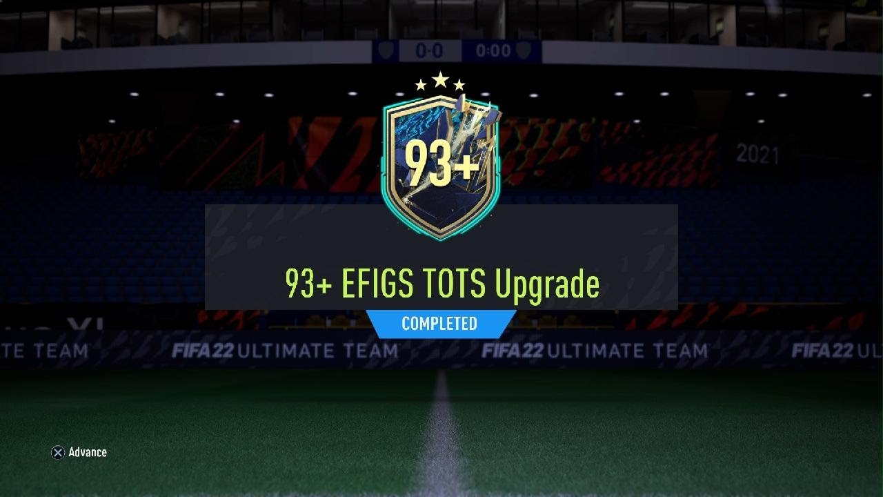 FIFA 22 93+ EFIGS TOTS PACK