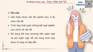 Giáo án powerpoint Bài 5 Nói & nghe: Trình bày báo cáo kết quả ... | GA điện tử Ngữ văn 11 KNTT