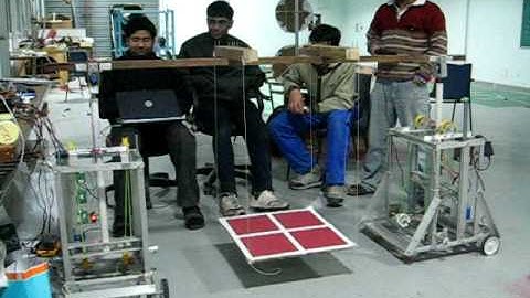 Tilt Test Robocon 2009 Robot of IIT Kanpur