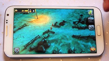 Tiny Troopers Android Review played on Galaxy Note 2 - Androidizen