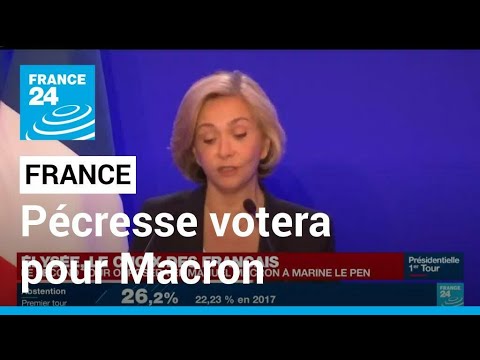 REPLAY - Discours de Valérie Pécresse, battue à l’élection présidentielle française