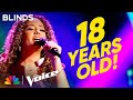 Sophia Hoffman Performs Rocío Dúrcal's "Amor Eterno" | The Voice Blind Auditions | NBC