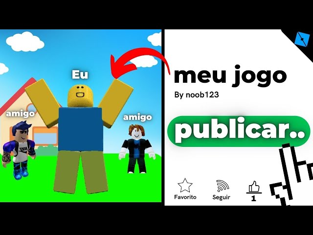 COMO PUBLICAR SEU JOGO NO ROBLOX STUDIO EM 2023!🔥 RÁPIDO E SIMPLES 