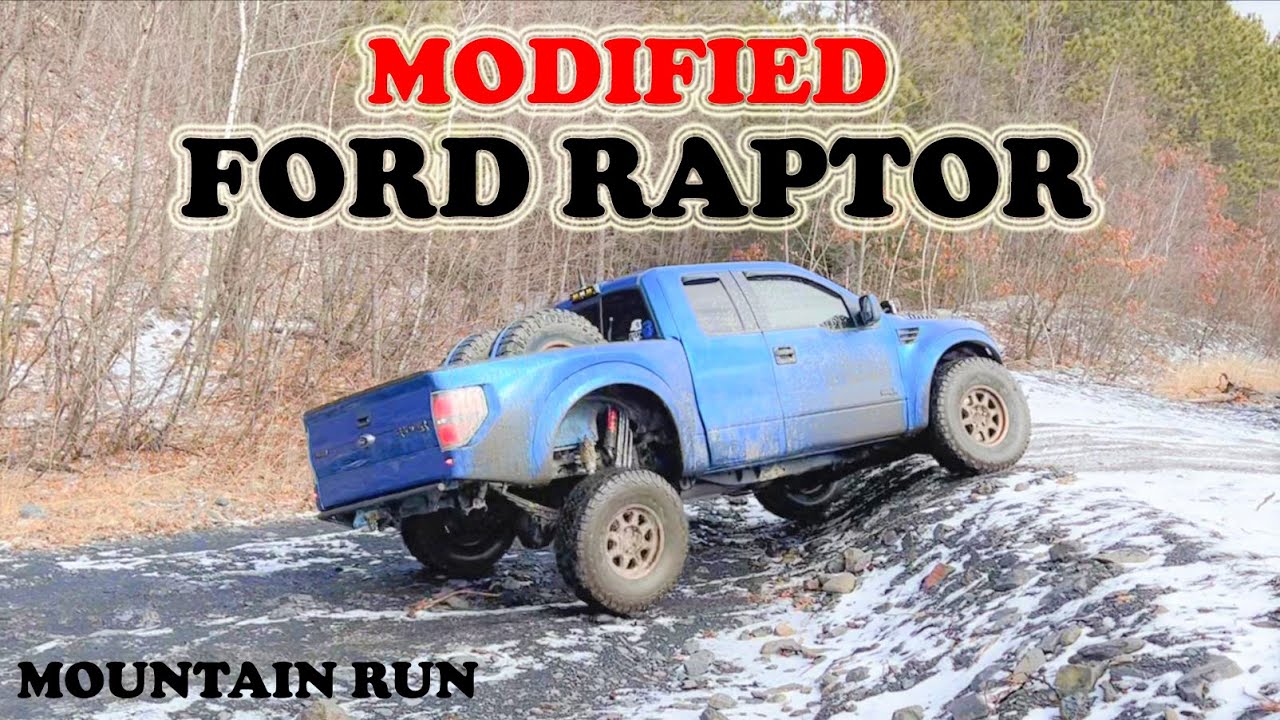Ford Raptor Modified 4x4 Off-Roading 2022 Mountain Run on 37 Inch Tires ...