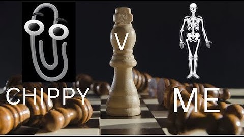 Me V chess.com bot Chippy (700)🤔🔥🥶