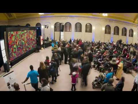 Forever Saint Paul Challenge: Largest Picture Made of Lite-Brite unveiled