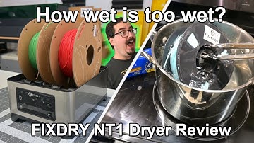Is wet filament really that bad? Do you need a Filament Dryer? - FIXDRY Filament Dryer Review