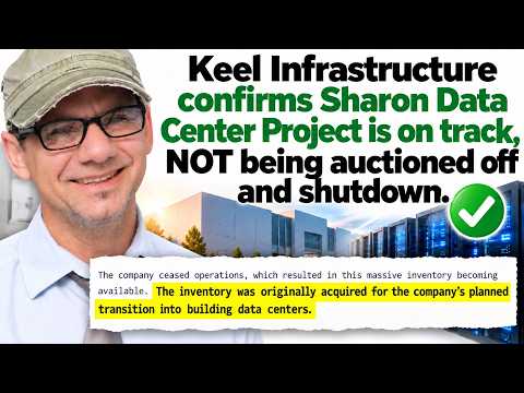 Keel confirms Sharon data center project is still on track!