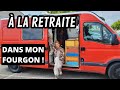 Maud 60 ans retraitée, Aime la Van Life! Elle vit comme dans une vraie maison ! (un FOURGON aménagé)