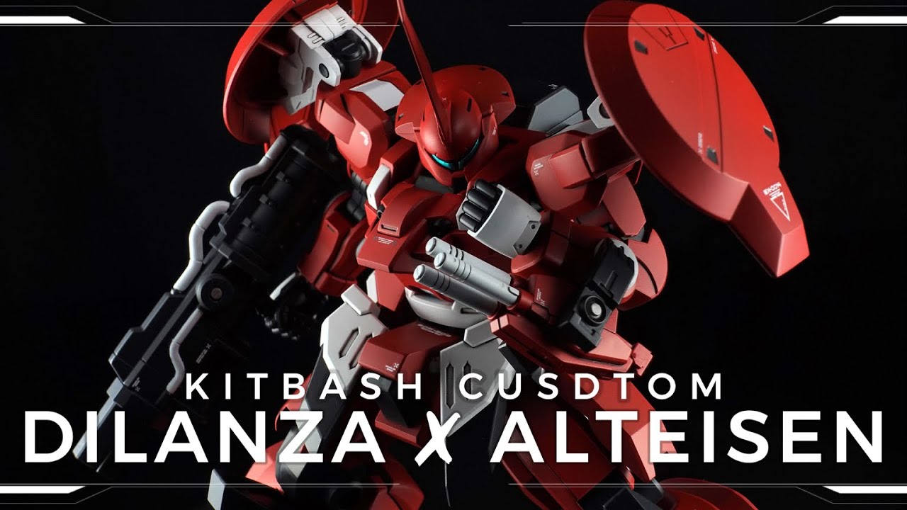 ハロルド　改造 ガンプラ改造】ディランザをアルトアイゼンとミキシング改造【水星の