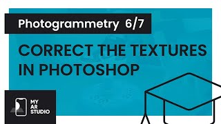 My Ar Studio Photogrammetry 67 - Correct The Textures In Photoshop