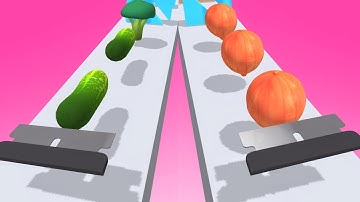 Slicer Runner! So satisfying and relaxing ASMR slicing Gameplay video