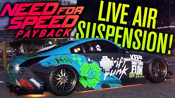 NEED FOR SPEED PAYBACK | AIR SUSPENSION GAMEPLAY, DISABLE CRASH CAMS & NO FREE-ROAM COPS?!