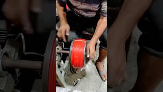 Smart Factory Hacks: Fast Cable Rolling Machine in Action✅💯💡🪄 #diy #lifehacks #satisfying #tools