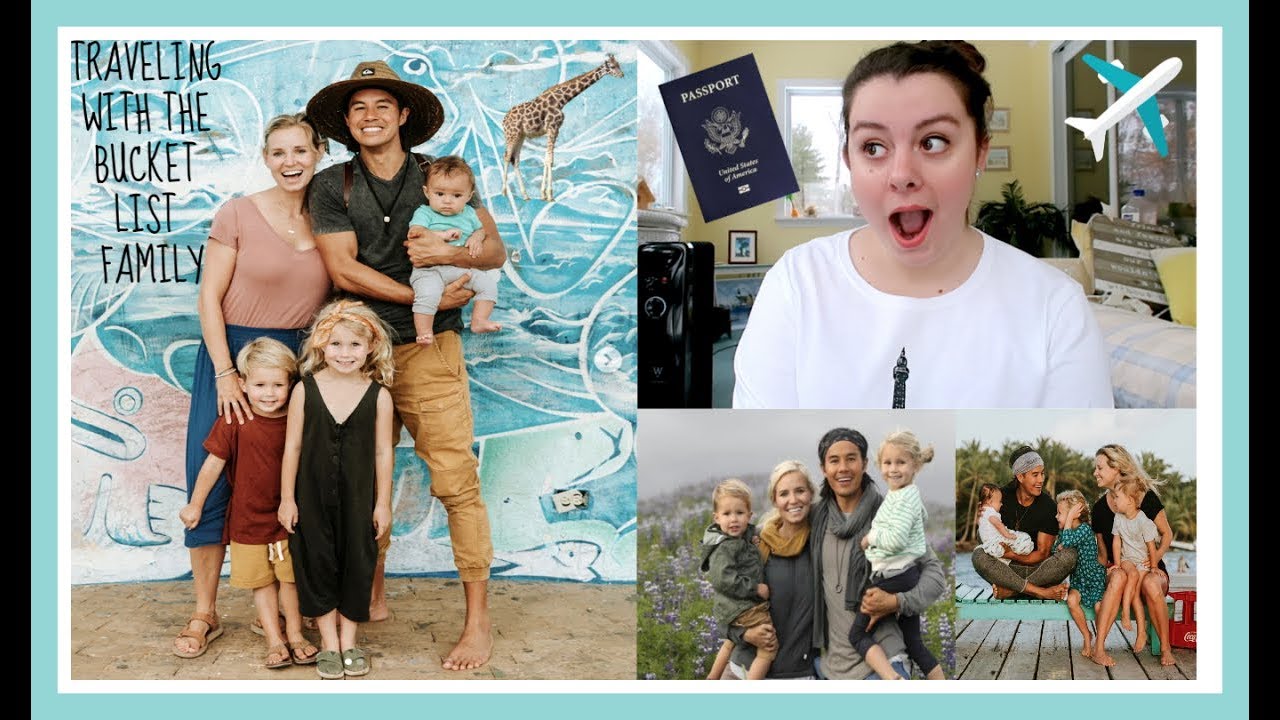 EXCITING ANNOUNCEMENT!! TRAVELING WITH THE BUCKET LIST FAMILY!!! - YouTube