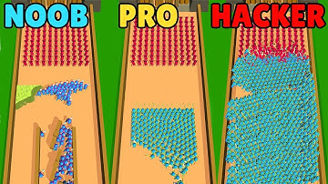 NOOB vs PRO vs HACKER in Castle Raid