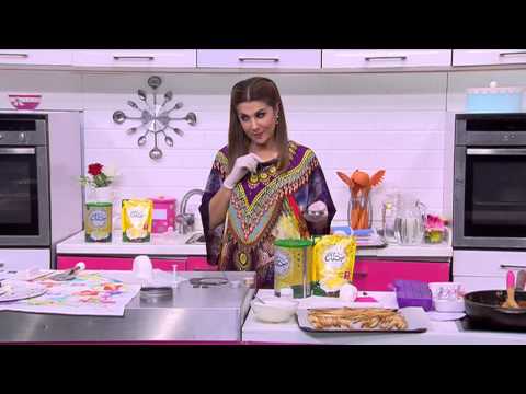 طريقة عمل تزيين كيكة الشنطة