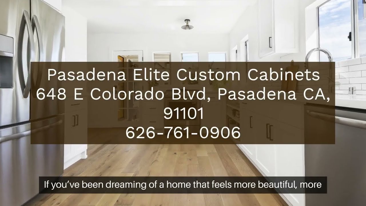 Pasadena Elite Custom Cabinets | Beautiful Custom Cabinetry for Home and Business