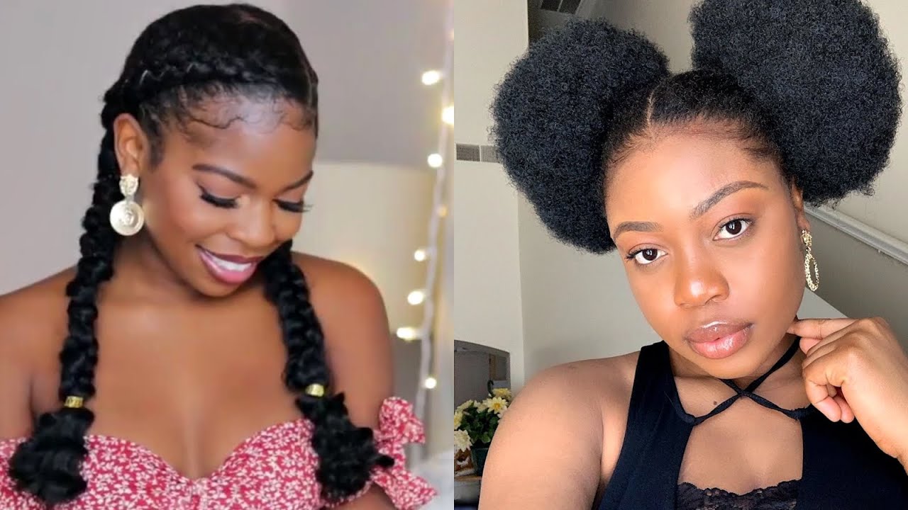 Grow Your Natural Hair With These Styles| Protective Styles