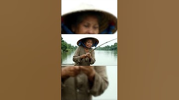 Cụ Bà cùng Capybara đi câu cá #funnyshorts #shortvideo