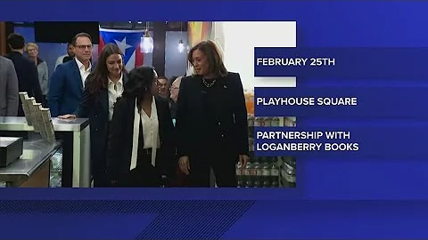 Ex-Vice President Kamala Harris coming to Cleveland with ‘107 Days’ book tour at Playhouse Square