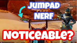 🟡 Octane jump pad nerf comparison - Apex Legends Season 10