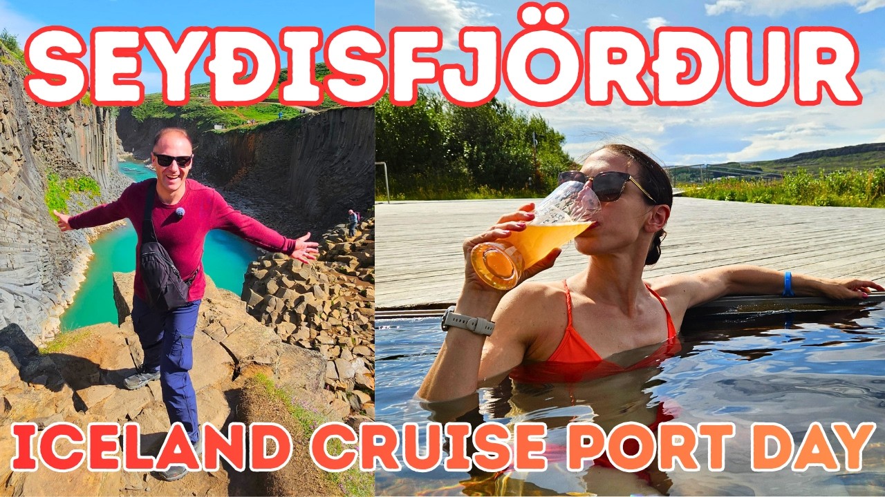 Canyons, Hot Springs, & Waterfalls in Seydisfjordur - Celebrity Silhouette Iceland Cruise Port Day