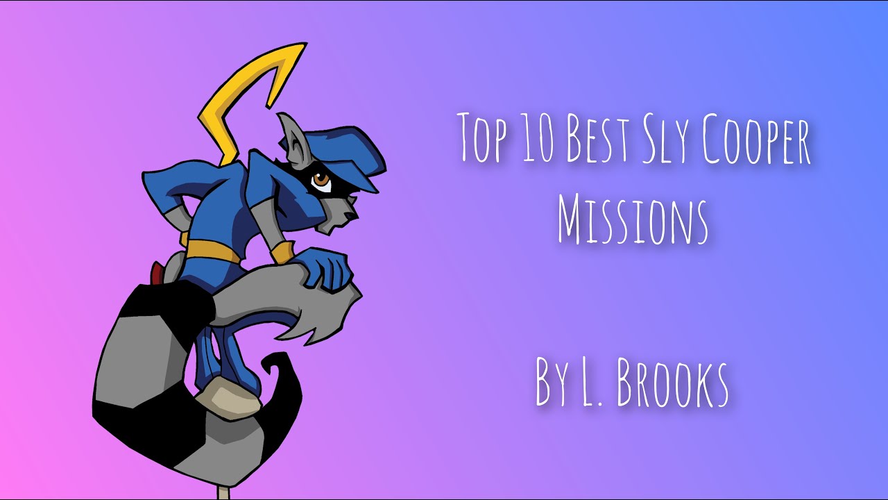 Top 10 Best Sly Cooper Missions - YouTube