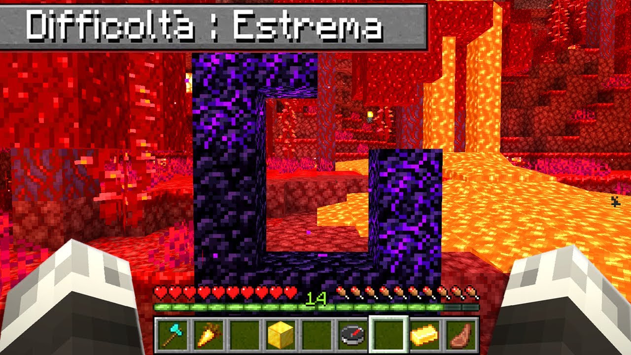 SONO RIMASTO CHIUSO NEL NETHER - Minecraft ITA