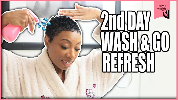 Refresh Wash and Go Curly Natural Hair | Kaye Wright