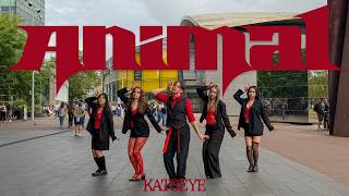 [DANCE IN PUBLIC AMSTERDAM/NETHERLANDS][ONE TAKE] KATSEYE(캣츠아이) - ANIMAL [DANCE COVER][D1STINTO][4K]