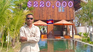 Real Estate 365: Modern Wooden Khmer House Design ផ្ទះឈើកាត់អឺរ៉ុបសម្រាប់លក់ 085282882