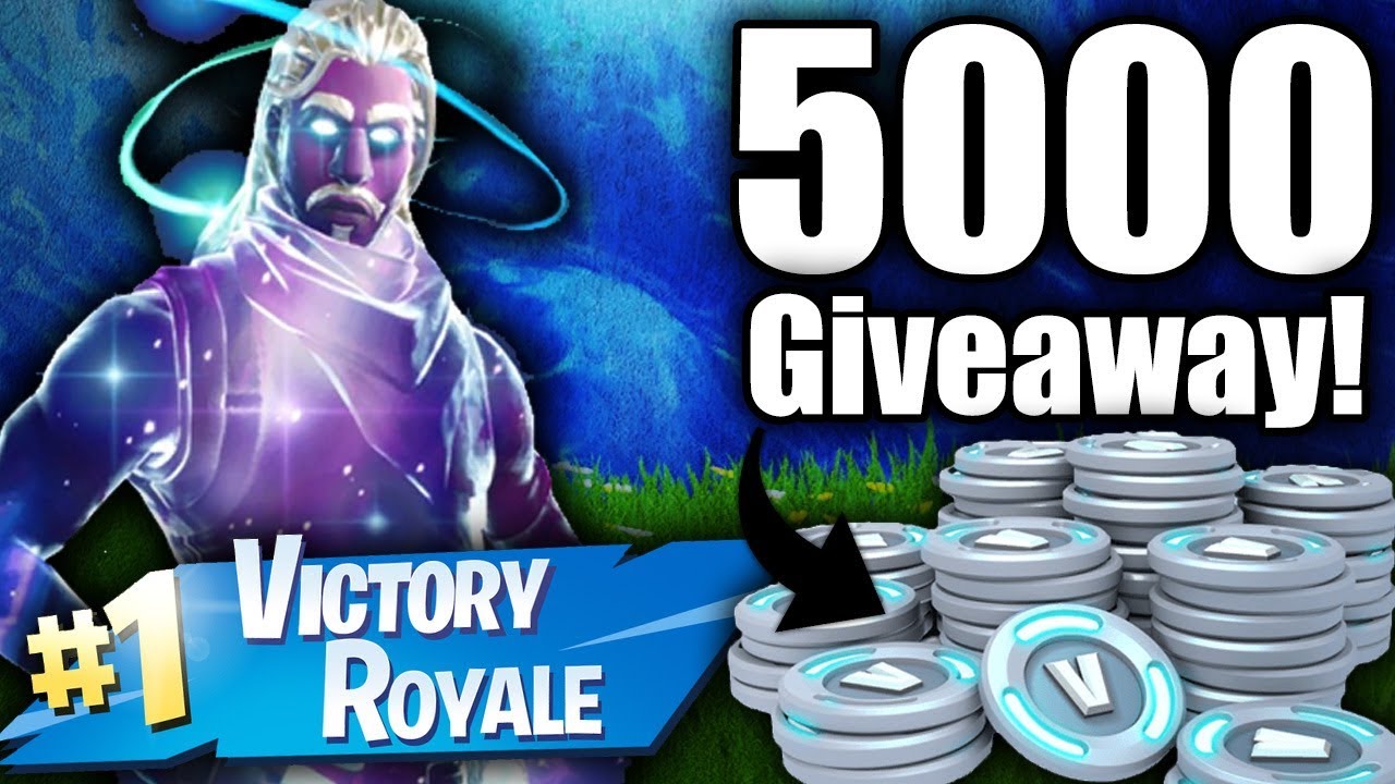 giving away free v bucks - free v buck youtube