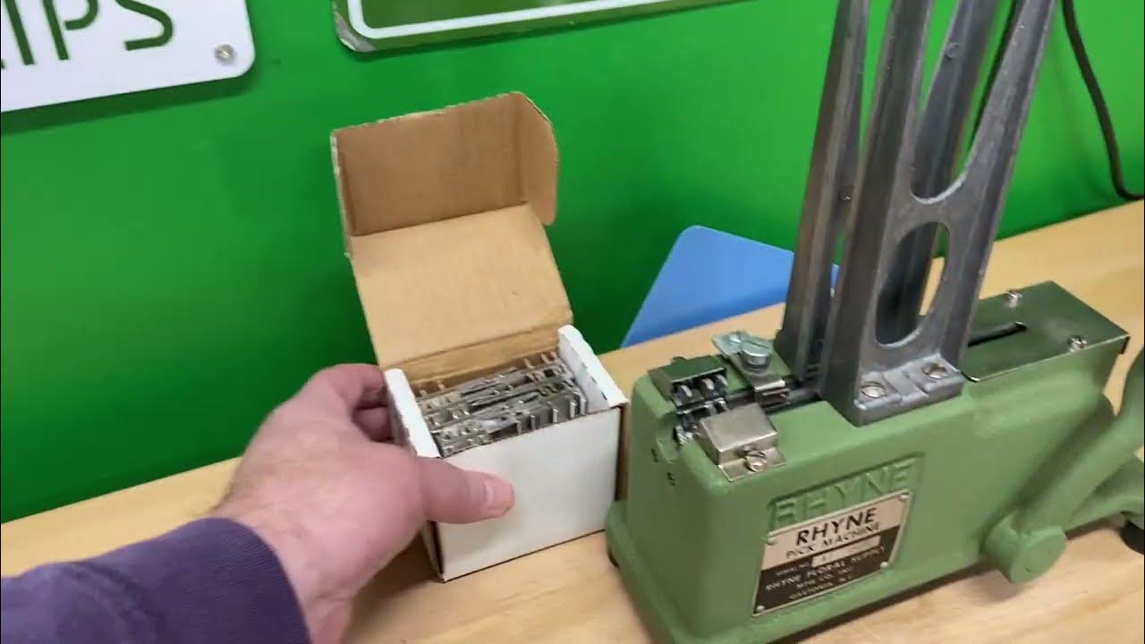 How to use Rhyne Floral Pick Machine YouTube