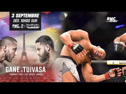 UFC Paris : Le premier combat et la première victoire de Gane à l'UFC, contre Pessoa (replay)