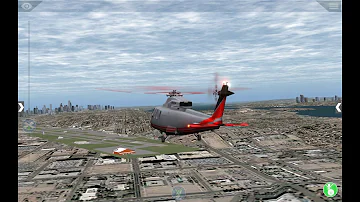 X-Plane 10 | Short Helicopter Journey | Sikorsky S-76