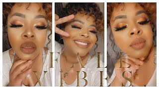 FALL 2021 MAKEUP TUTORIAL PART 1 | IT'S GIVING PUMPKIN SPICE🎃🍂☕️