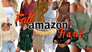 AMAZON FALL CLOTHING HAUL 2023 | FALL TRY ON HAUL