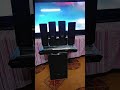 sony home theatre Dz 350 demo
