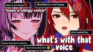 Shiori Tries to Be Clingy to Liz 'LadyBloodFlame' but Only Liz Can Resist It | #enreco