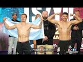 Errol Spence Jr vs Tim Tszyu - FULL Weigh In & Face Off Video