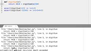 15 112 f15 recursion1 digitSum v1
