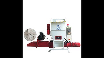 EPS FOAM DENSIFIER MACHINE | POLYSTYRENE | POLYETHYLENE | RECYCLING MACHINE | HOT MELTING | RECYCLE