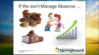 Sickness Absence - Part 3 - Thinking Ahead - Being Proactive to Avoid Sickness Absence