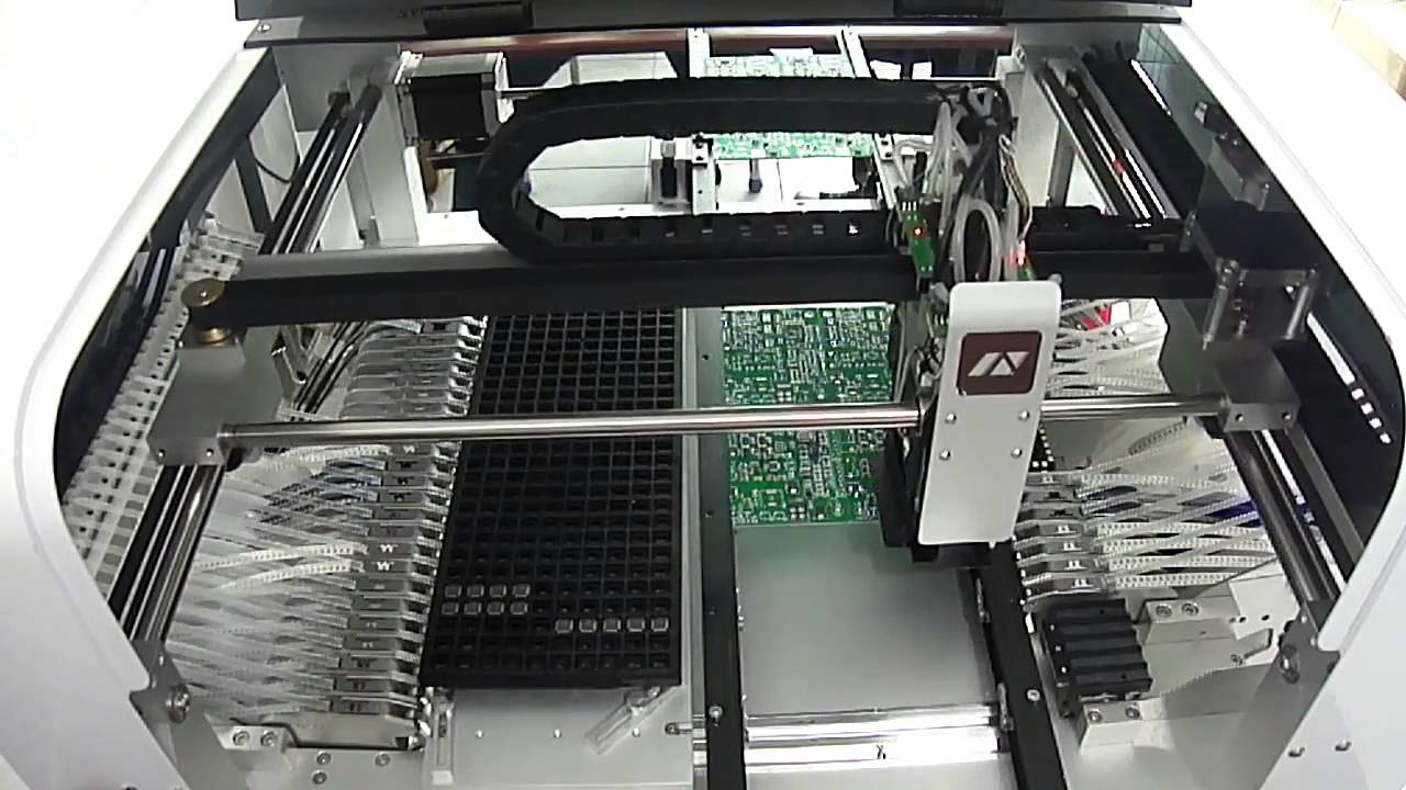 Neoden4(TM4120V) Pick and Place machine In production