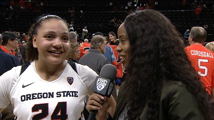 Destiny Slocum discusses Beavers' 14-0 start, Mikayla Pivec's 'amazing' leadership