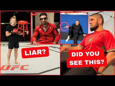 BREAKING: Paddy Pimblett CAUGHT LYING About Buying Topuria’s STOOL!? Khabib TERRIFIED EVERYONE!