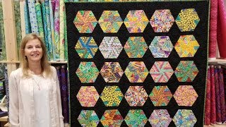 Donna's FREE Hexagon Pinwheels Pattern!